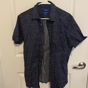 Apt 9‎ mens short sleeve button down size Small